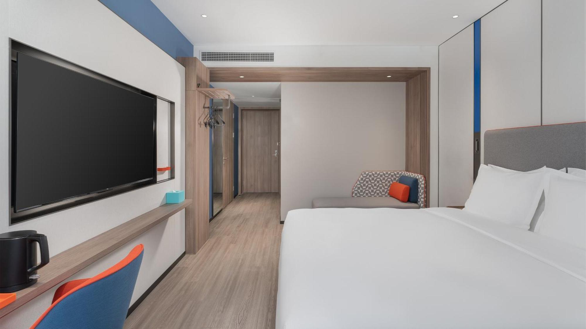 Holiday Inn Express Qingdao Shibei By Ihg Esterno foto