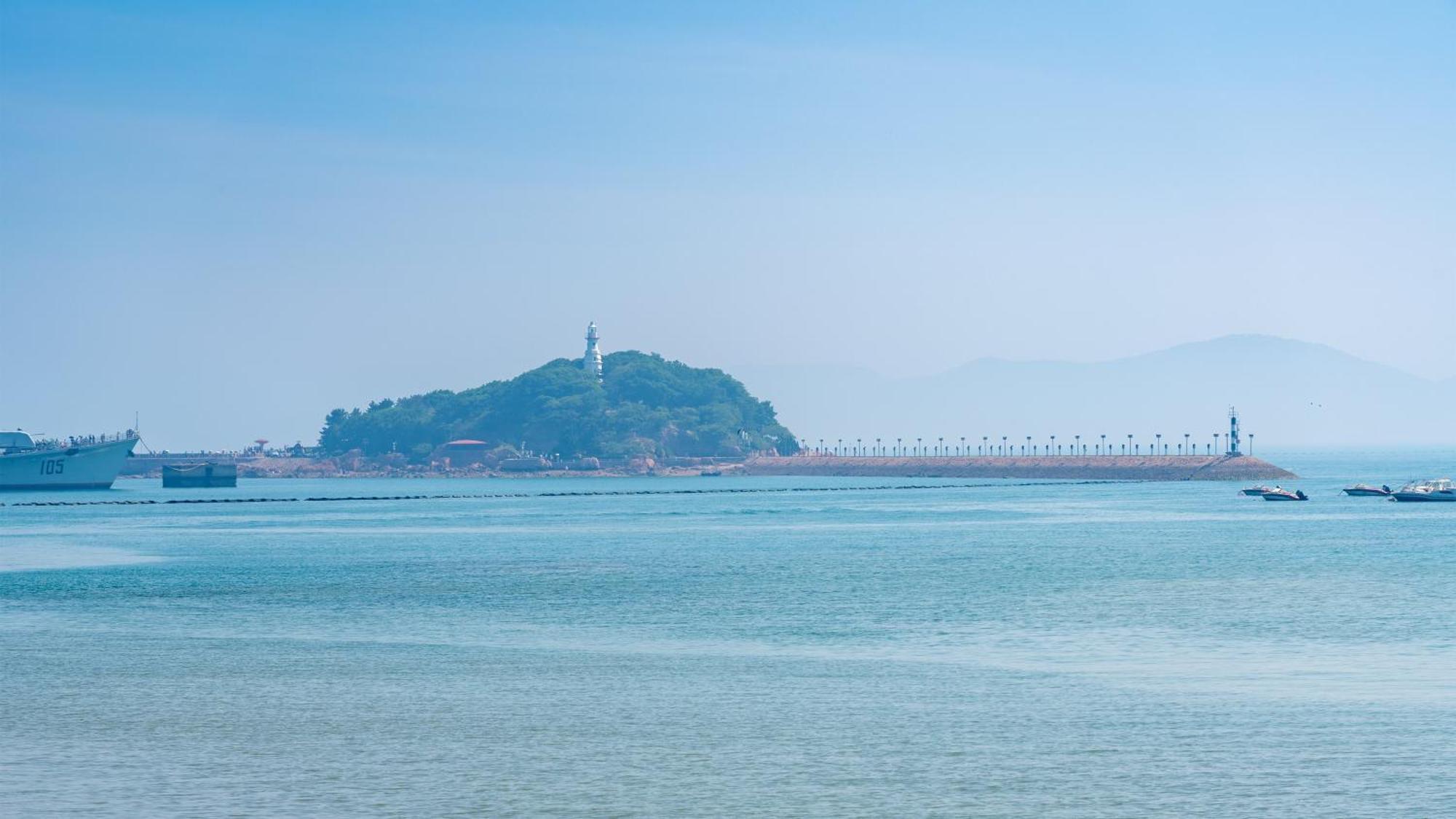 Holiday Inn Express Qingdao Shibei By Ihg Esterno foto