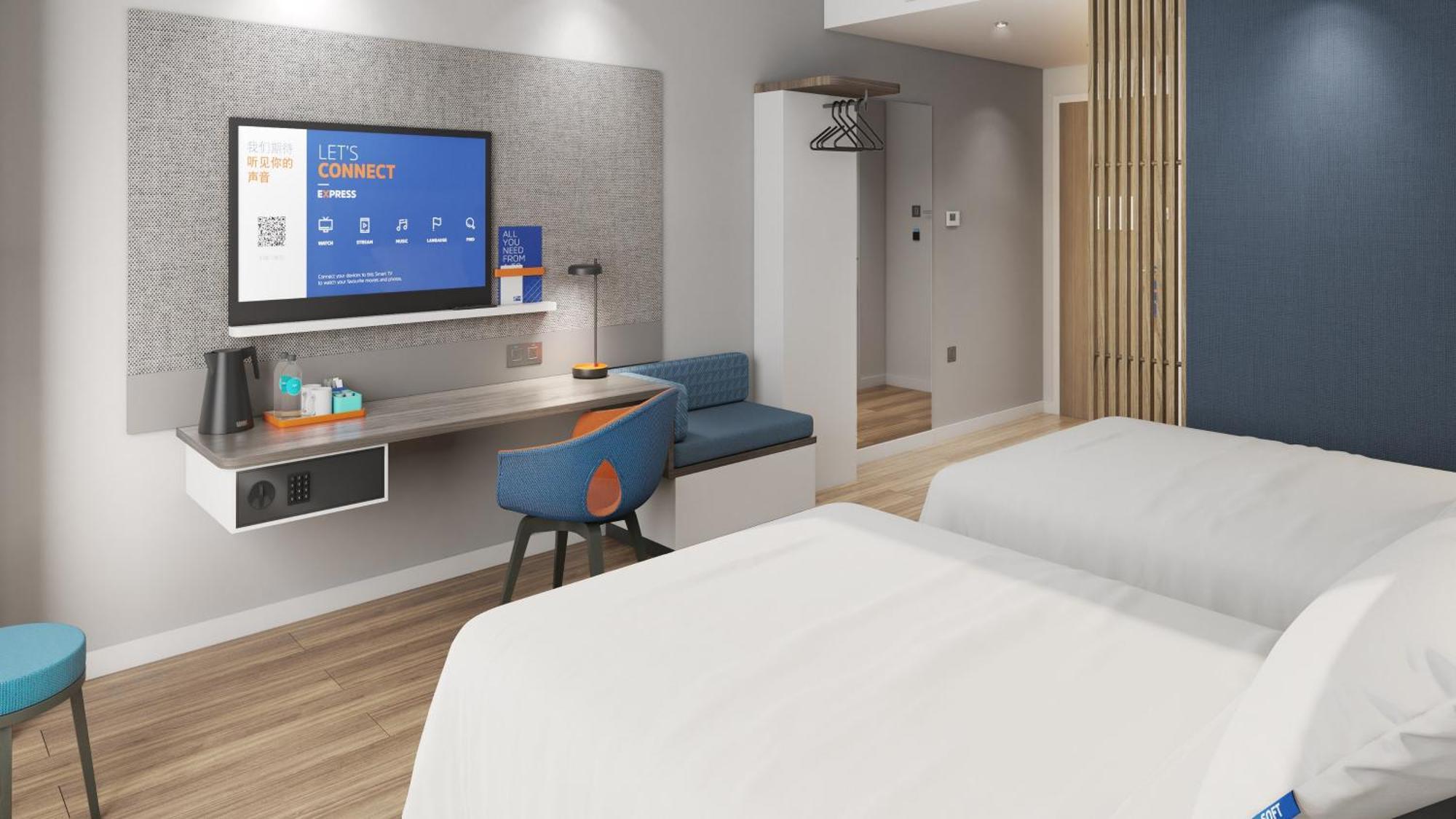 Holiday Inn Express Qingdao Shibei By Ihg Esterno foto