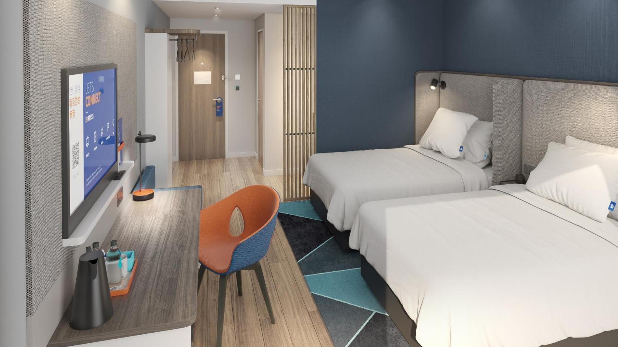 Holiday Inn Express Qingdao Shibei By Ihg Esterno foto
