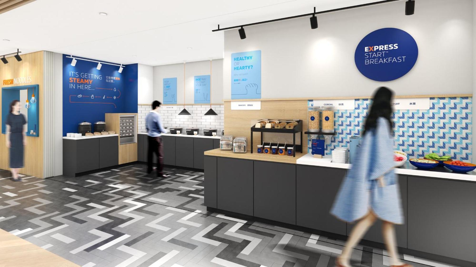 Holiday Inn Express Qingdao Shibei By Ihg Esterno foto